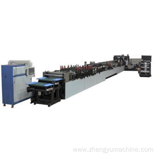 zipper stand plastic bag making machine